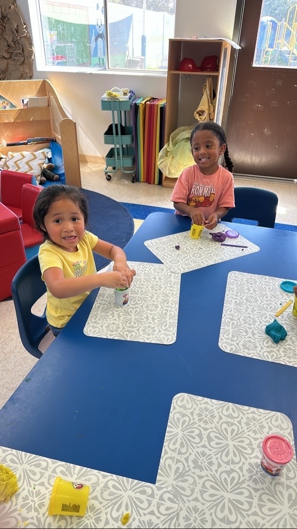 Play dough with friends at Kingston Academy